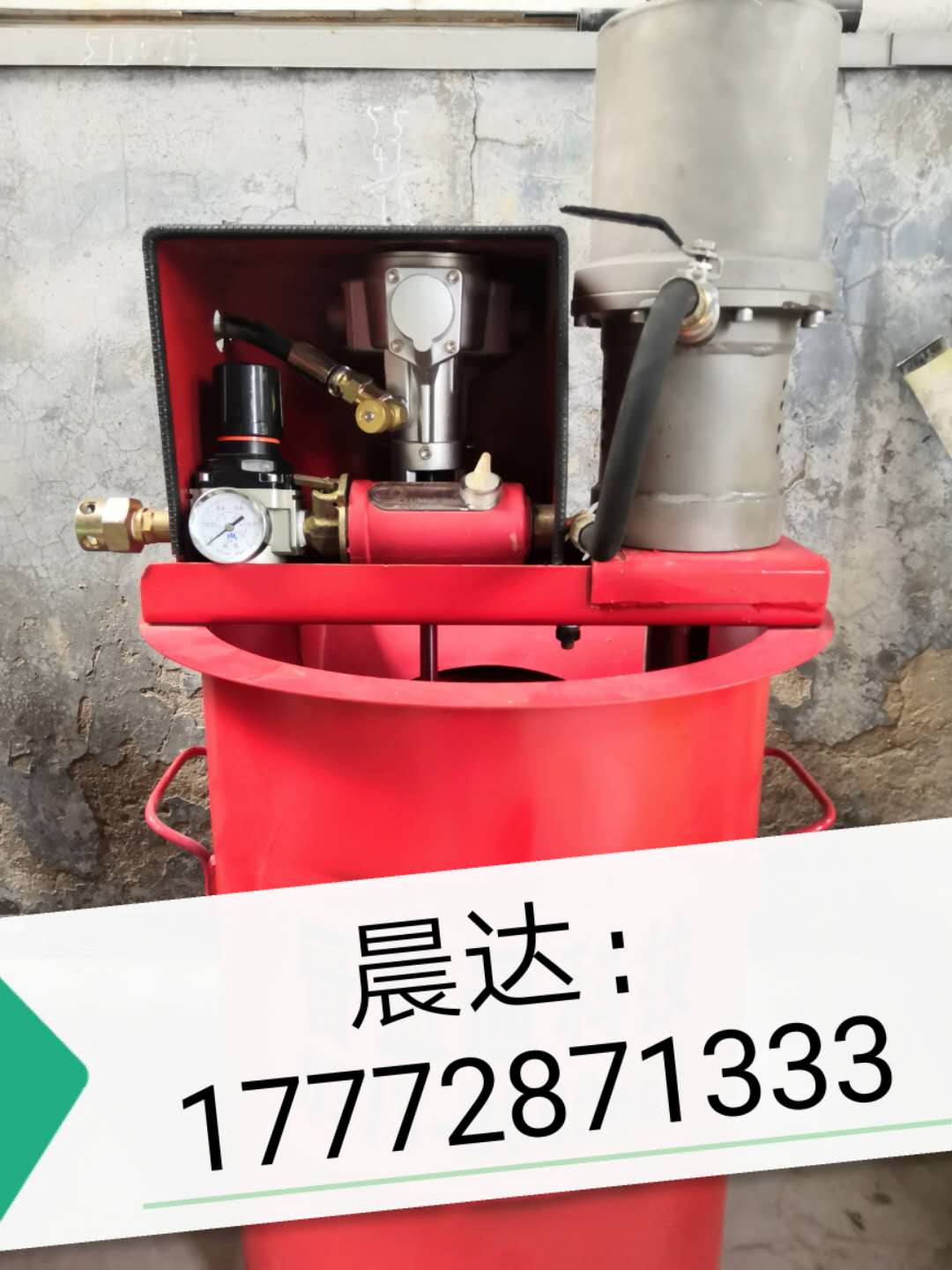 煤礦用晨達(dá)氣動(dòng)注漿泵ZBQ 便攜式氣動(dòng)注漿泵現(xiàn)貨直銷(xiāo)示例圖1