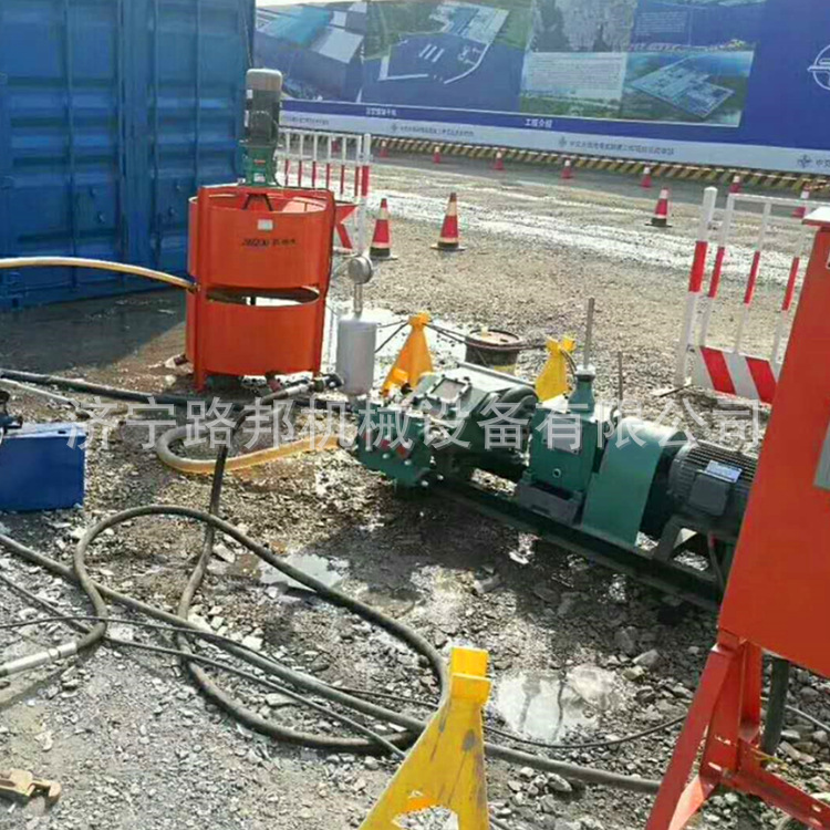 臥式三缸往復單作用活塞式泥漿泵 高壓注漿泵 噴漿泵生產廠家示例圖9