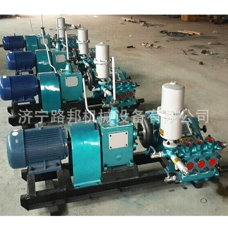 臥式三缸往復單作用活塞式泥漿泵 高壓注漿泵 噴漿泵生產廠家示例圖5