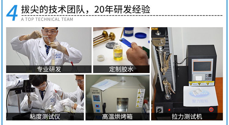 PP粘塑料橡膠硅膠快干膠水 透明環保低氣味低白化PP粘接快干膠水示例圖15